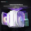 DeepCool Fan AS500 PLUS White Fluid Dynamic Bearing Retail (R-AS500-WHNLMP-G)