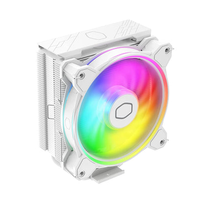 CoolerMaster Fan Hyper 212 Halo White 4 Heat Pipes ARGB Retail (RR-S4WW-20PA-R1)