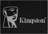 Kingston KC600 SSD SKC600/1024G Internal SSD 2.5 Inch, SATA Rev 3.0, 3D TLC, XTS-AES 256-bit Encryption