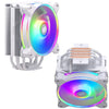 CoolerMaster Fan Hyper 212 Halo White 4 Heat Pipes ARGB Retail (RR-S4WW-20PA-R1)