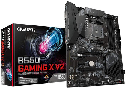 Gigabyte MB AMD AM4 B550 128GB DDR4 PCIE HDMI ATX Retail (B550 GAMING X V2)