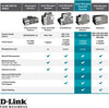 D-Link NT 52PT DGS-1510 Gigabit PoE Switch 10GbE SFP+ 370W (DGS-1510-52XMP)