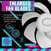 CoolerMaster Fan Hyper 212 Halo White 4 Heat Pipes ARGB Retail (RR-S4WW-20PA-R1)