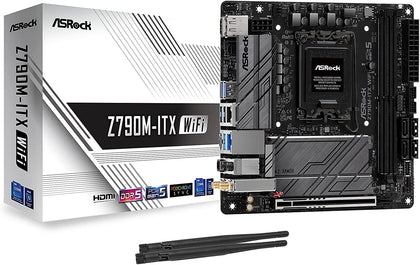 ASRock MB Z790 LGA1700 Max64GB DDR5 Mini ITX Retail (Z790M-ITX WIFI)