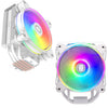 CoolerMaster Fan Hyper 212 Halo White 4 Heat Pipes ARGB Retail (RR-S4WW-20PA-R1)