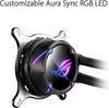 ASUS Fan AIO Liquid CPU Cooler with Aura Sync Retail (ROG STRIX LC II 280 ARGB)