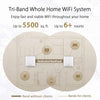ASUS RT AX6600 Whole-Home Tri-band Mesh WiFi 6 System RTL (ZENWIFI AX 2PK WHITE)