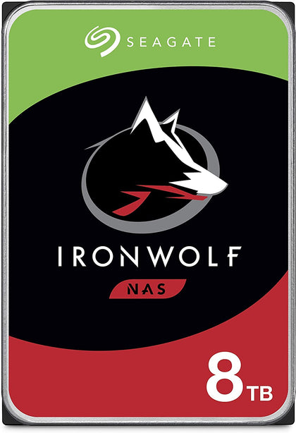 Seagate HD ST8000VN004 8TB SATA 6Gb s 7200 256MB IronWolf 3.5 Bare