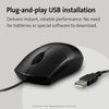 Kensington Mouse Pro Fit Washable Wired Mouse Retail (K70315WW)